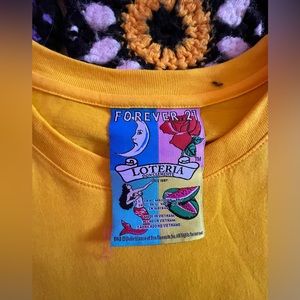 Forever 21 La Loteria T Shirt Watermelon Women’s sz Small